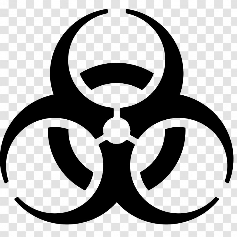 Biological Hazard Symbol Clip Art - Biocontainment Transparent PNG