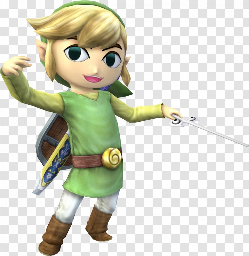 Super Smash Bros. Brawl For Nintendo 3DS And Wii U Link The Legend Of Zelda: Wind Waker Melee - Bros - Zelda Transparent PNG