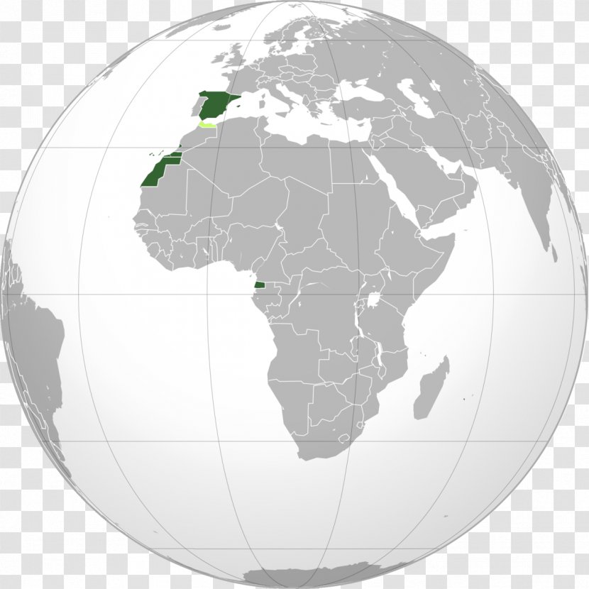 Luanda World Map Gabon - Spanish Transparent PNG