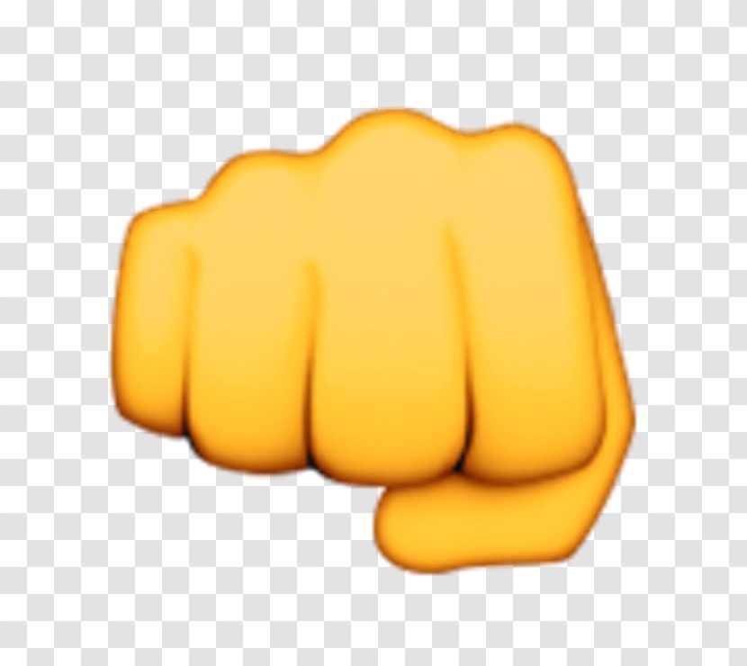 Emoji Fist Bump IPhone - Greeting Transparent PNG