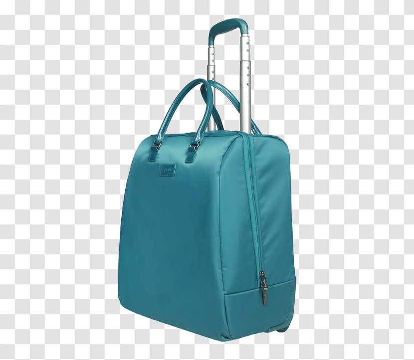 Handbag Blue Leather Tote Bag - Baggage - Business Roll Transparent PNG