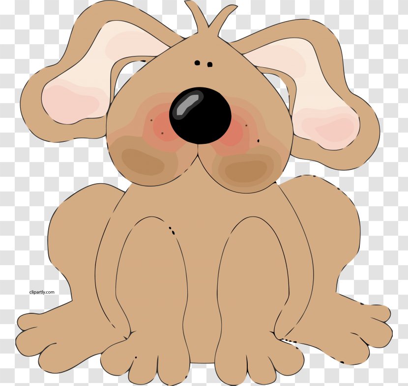 Dog Puppy Clip Art Christmas Day Pet - Cartoon Transparent PNG