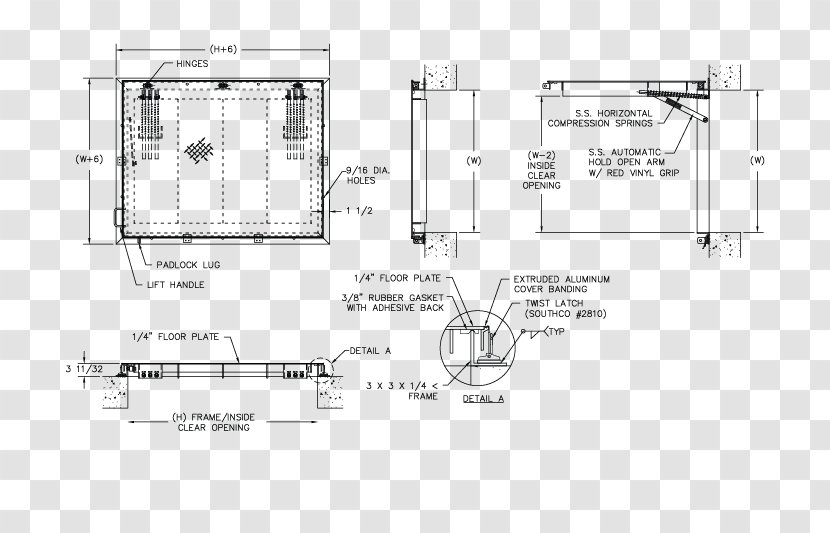 Technical Drawing Engineering Diagram Floor Plan - Artwork - Design Transparent PNG