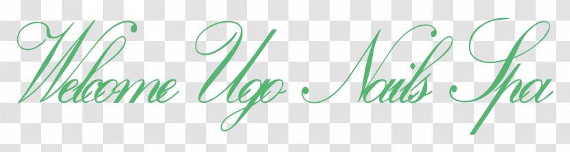 Fashion Blog UGO Nails And Spa Waxing - Calligraphy - Nail Salon Logo Transparent PNG