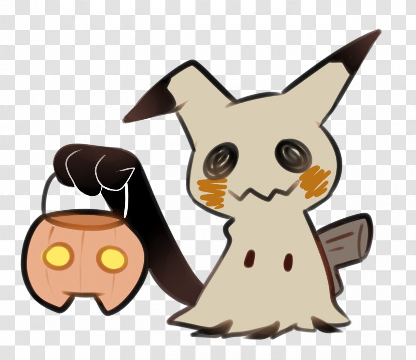 Mimikyu Pikachu Drawing Image Clip Art - Tail Transparent PNG