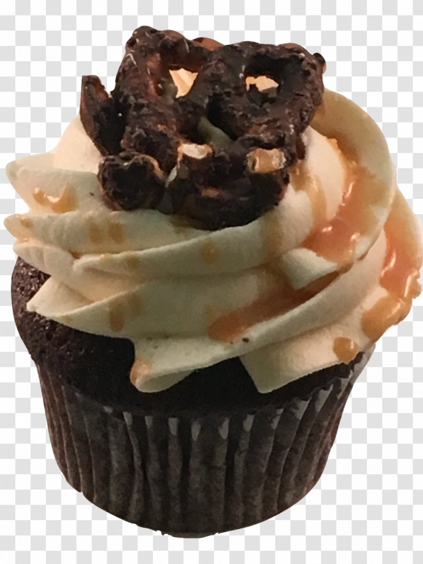 Cupcake Peanut Butter Cup Chocolate Brownie Muffin Ganache Transparent PNG