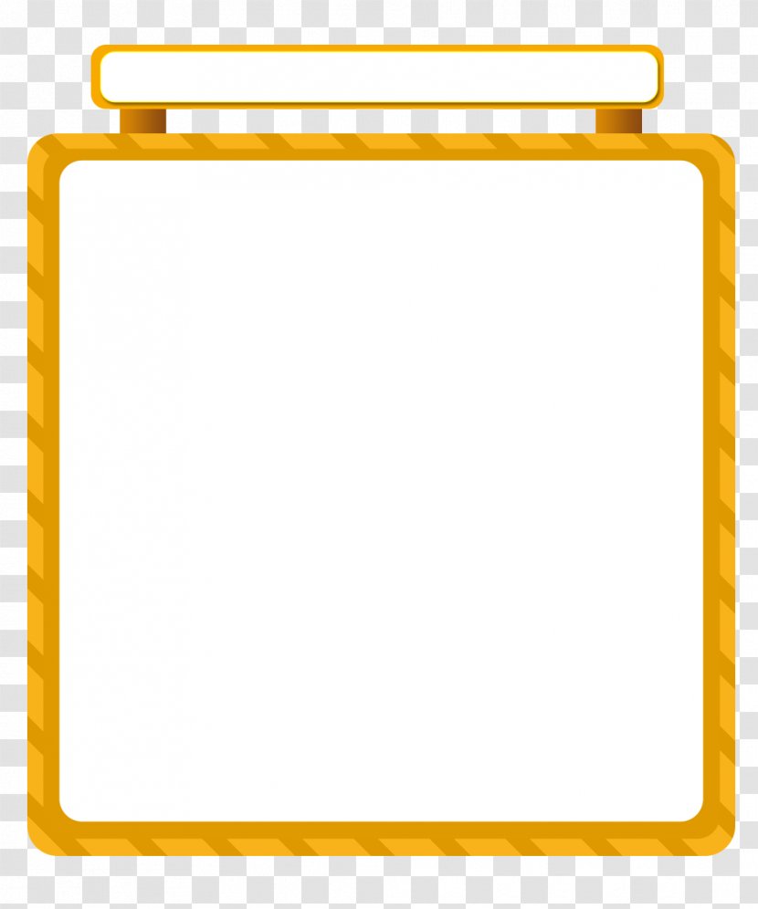 Commodity Icon - Yellow - Merchandise Box Bottom Transparent PNG
