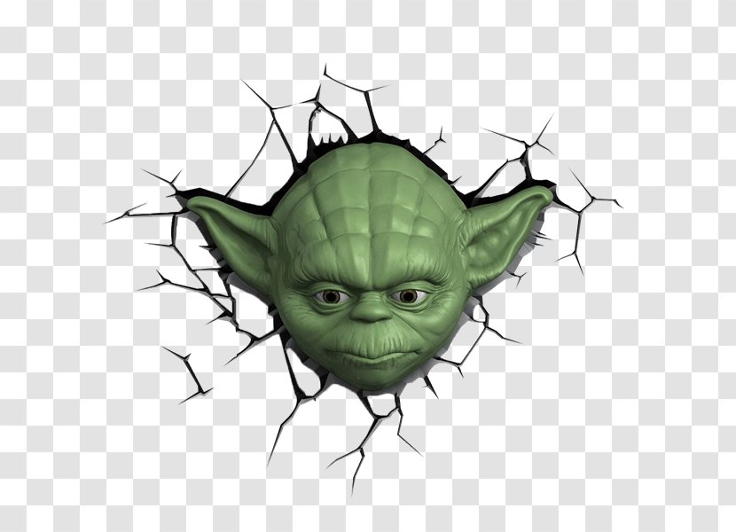 Yoda Light Star Wars Kylo Ren Anakin Skywalker - Silhouette Transparent PNG