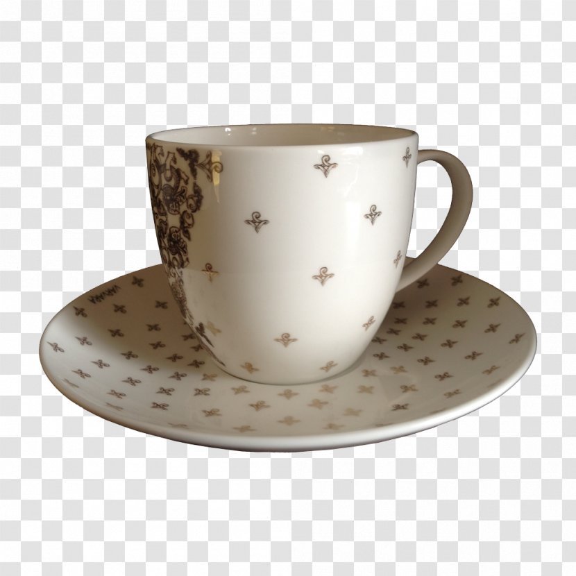 Coffee Cup Saucer Mug Porcelain - Drinkware Transparent PNG