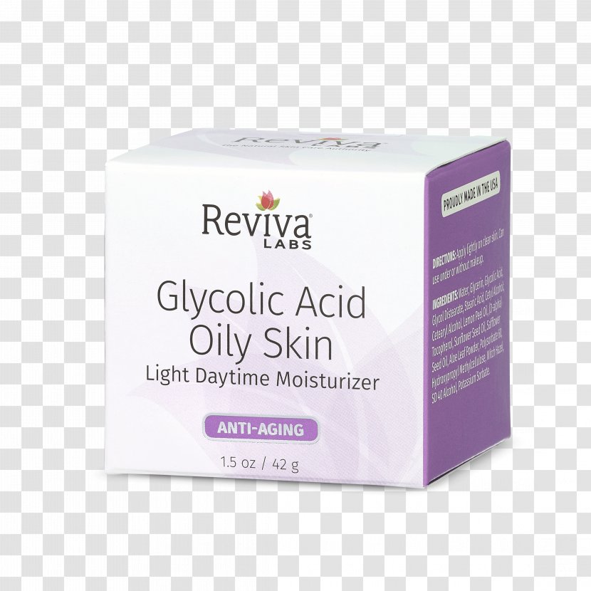 Reviva Labs 5% Glycolic Acid Cream Skin Care - 10 - Oily Transparent PNG