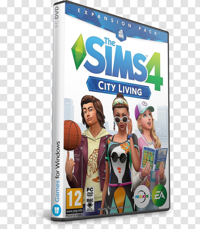 The Sims 4: City Living 3 Cats & Dogs Video Game - 4 Transparent PNG