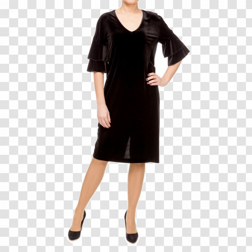 Little Black Dress Blouse Polo Neck Shirt - Collar - Special Purchases For The Spring Festival Feast Transparent PNG