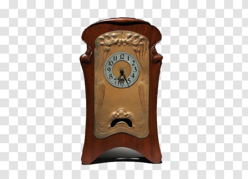 Mantel Clock Art Nouveau Deco - Time - Ancient Western Watches Transparent PNG