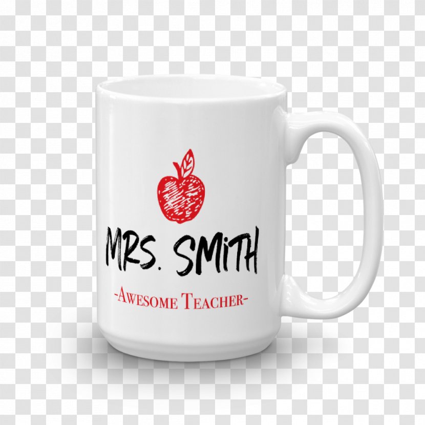 Coffee Cup Mug Drink Teacup - Tshirt - Teacher Apple Transparent PNG