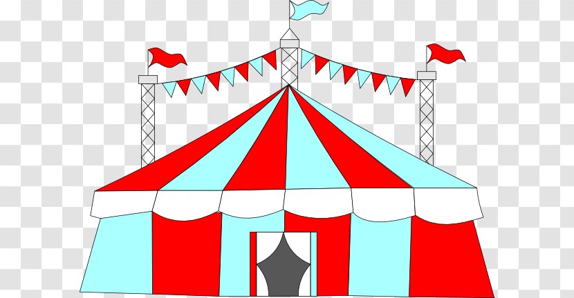 Tent Circus Clip Art - Cartoon Transparent PNG