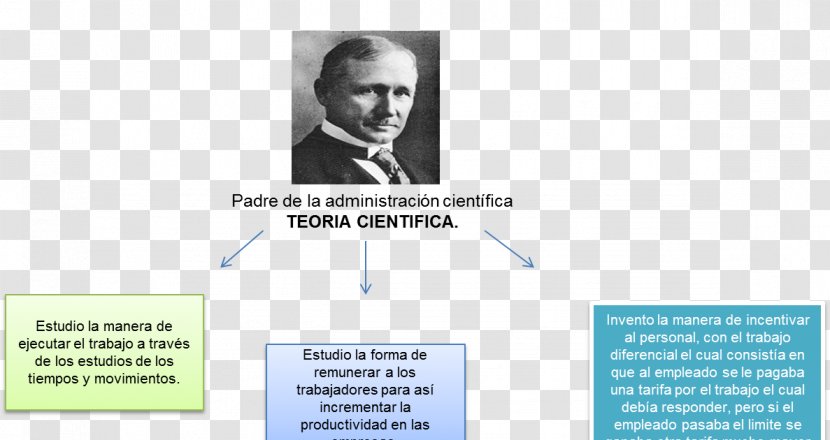 The Principles Of Scientific Management Business Administration Theory Organization - Media - Administracion Transparent PNG