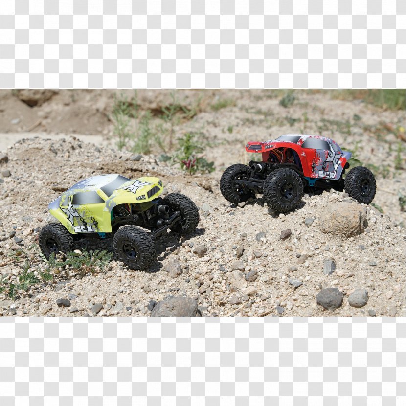 Radio-controlled Car Off-roading Rock Crawling ECX Temper 1:24 - Radio Controlled Toy Transparent PNG