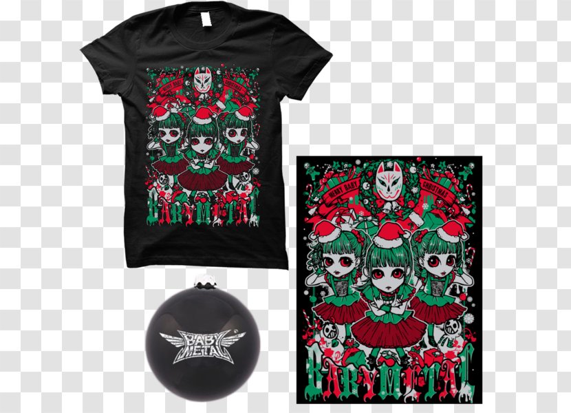 T-shirt BABYMETAL THE ONE LEGEND “2015” ～新春キツネ祭り～ Heavy Metal - T Shirt Transparent PNG