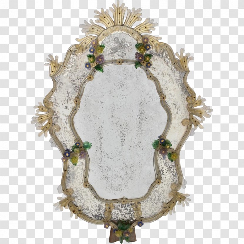 Murano Mirror Furniture Glass Picture Frames - Oval Transparent PNG