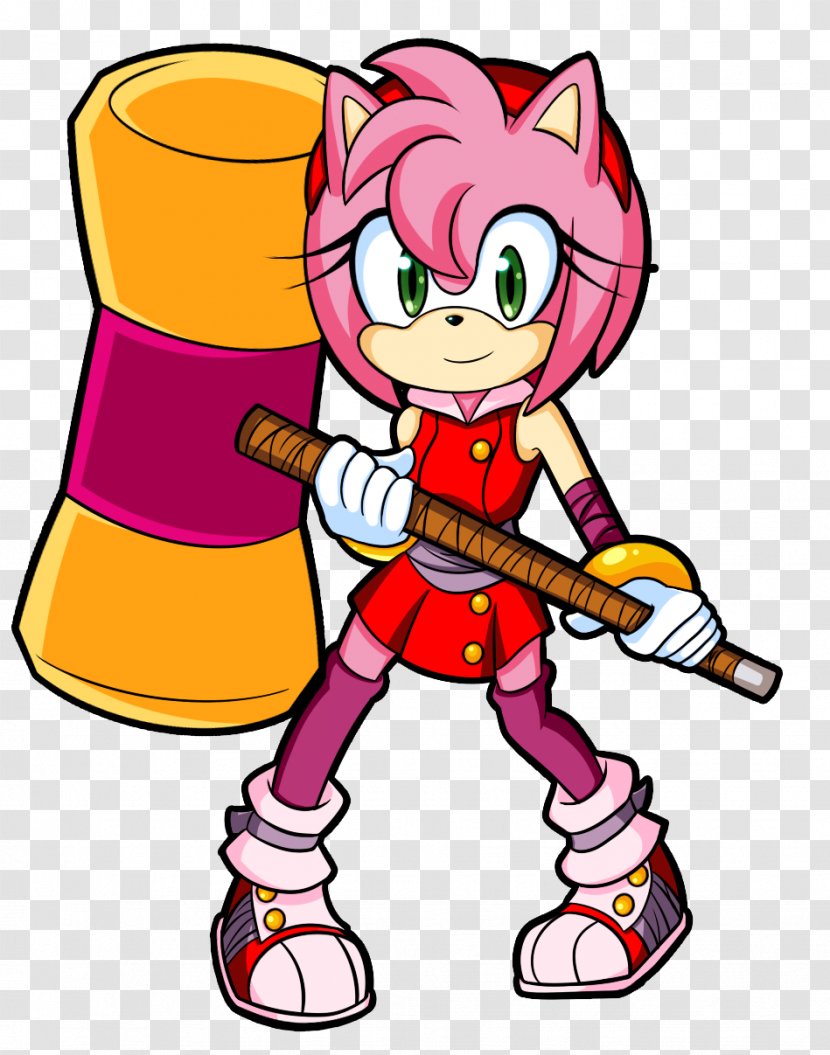Amy Rose Hedgehog Sonic Boom Adventure & Sega All-Stars Racing - Sports Equipment Transparent PNG