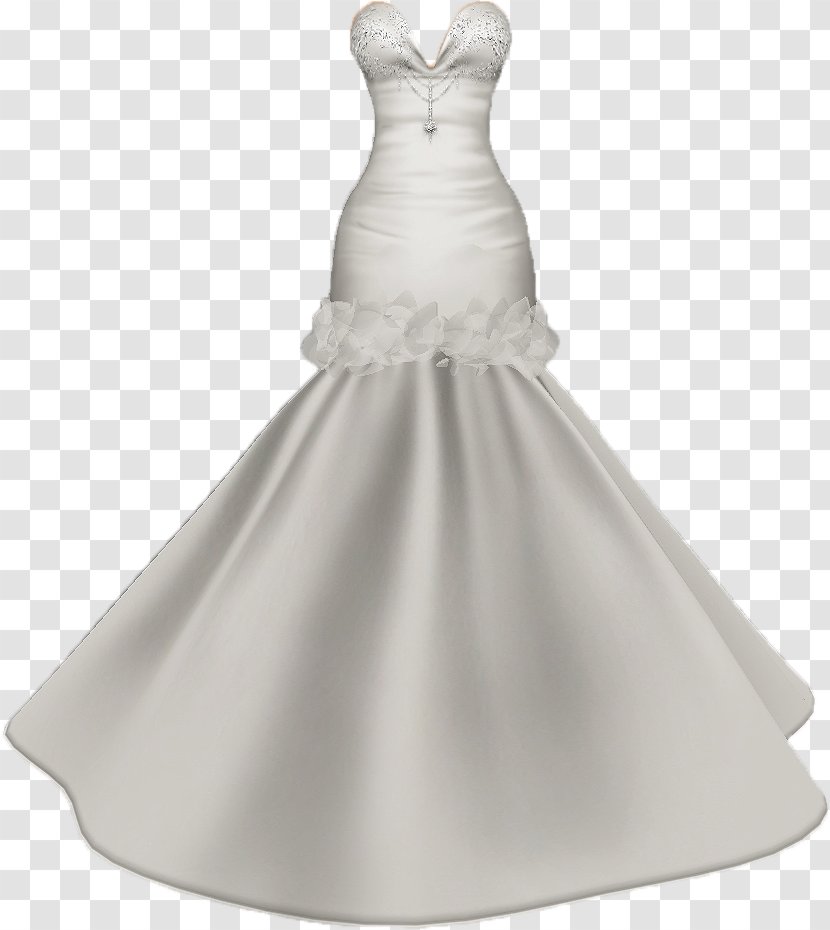Wedding Dress Gown White Bride Transparent PNG