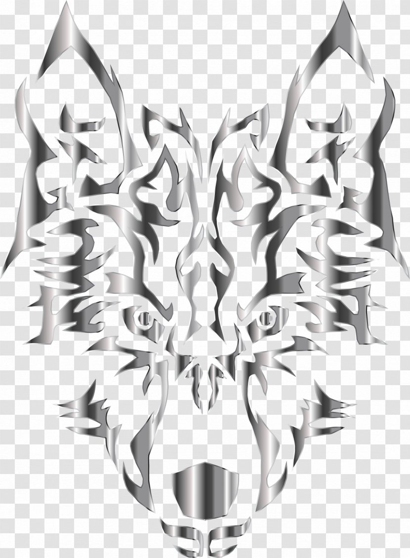 Desktop Wallpaper Gray Wolf Clip Art - Tiger Transparent PNG