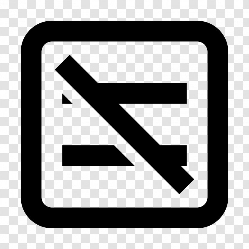 Equals Sign Font - Mathematical Notation - Mathematics Transparent PNG