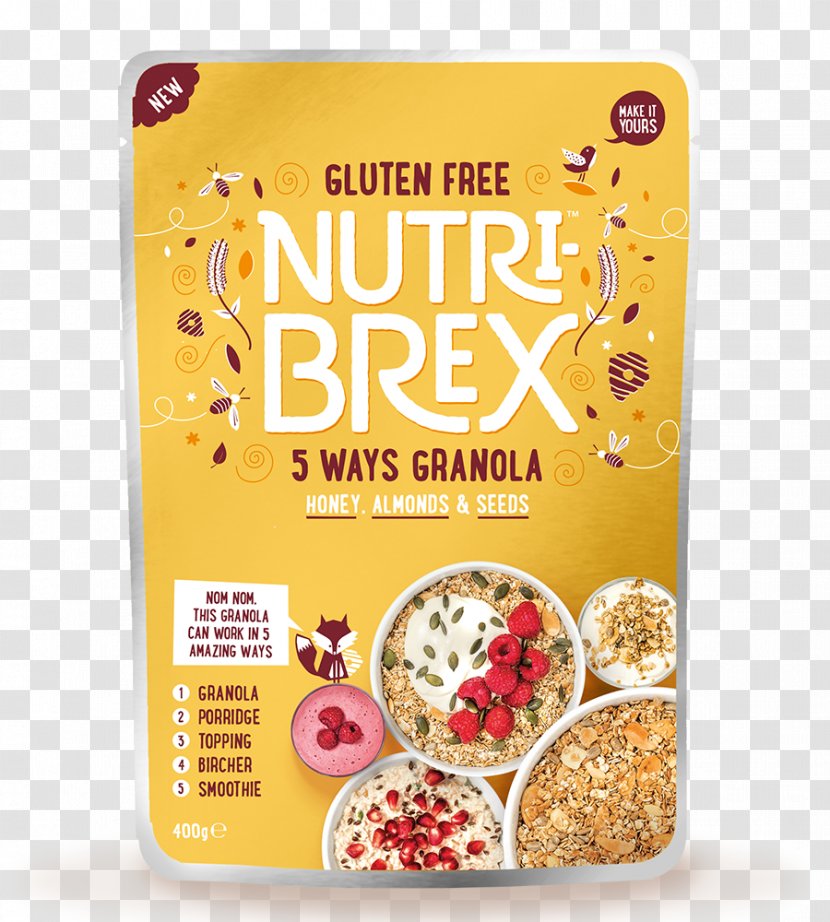 Muesli Breakfast Cereal Granola Almond - Chocolate Transparent PNG