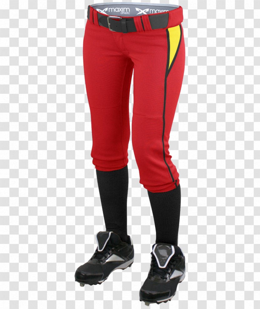 Softball Baseball Uniform Pants Jersey - Sportswear - Zipper Transparent PNG
