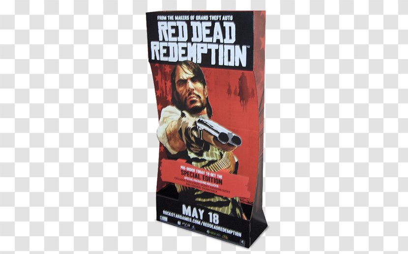 Red Dead Redemption Xbox 360 Packaging And Labeling Corrugated Fiberboard - Advertising - 2 Transparent PNG