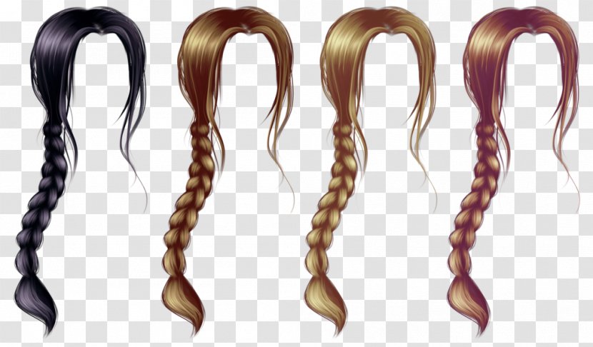 Wig Braiding Hair Hairstyle - Neck Transparent PNG