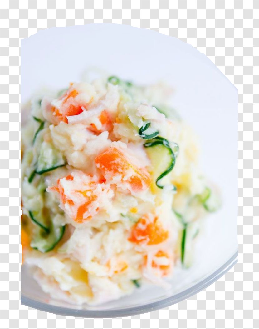 Potato Salad Tempura Mashed Japanese Cuisine - Vegetable Transparent PNG