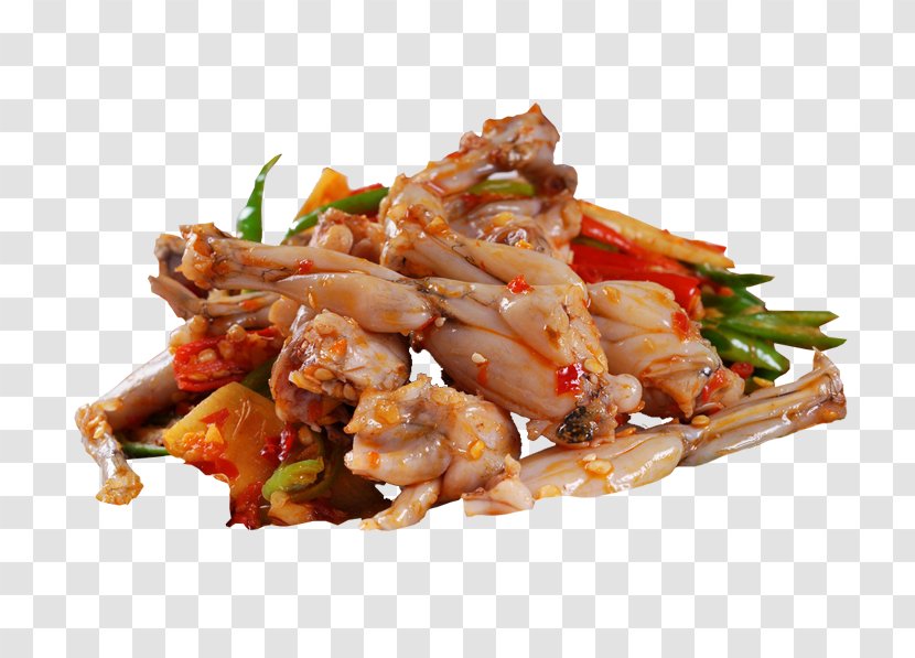 Twice Cooked Pork Korean Cuisine - Side Dish - Ginger Pot Frogs Transparent PNG