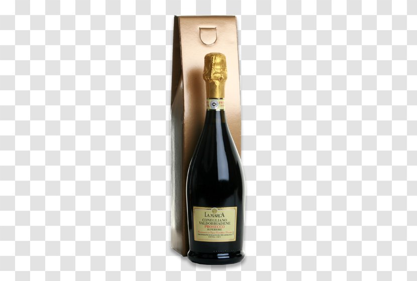 Champagne Prosecco Sparkling Wine White - Vintage Transparent PNG