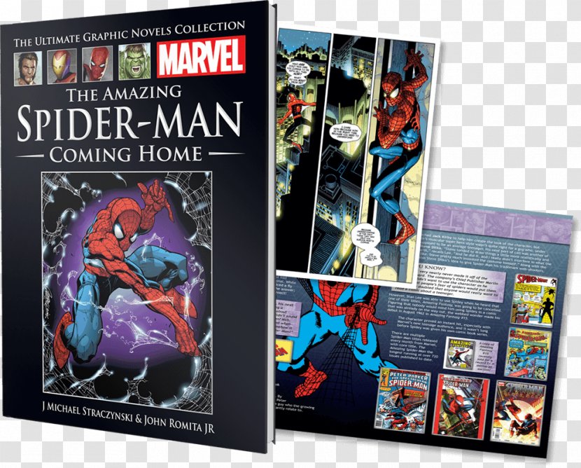 Spider-Man Iron Man Captain America Deadpool Marvel Comics - Book - Spider-man Transparent PNG