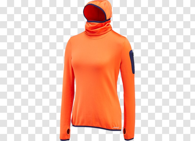 T-shirt Hood Polar Fleece Balaclava - Pocket - Top Women Cyclists Transparent PNG