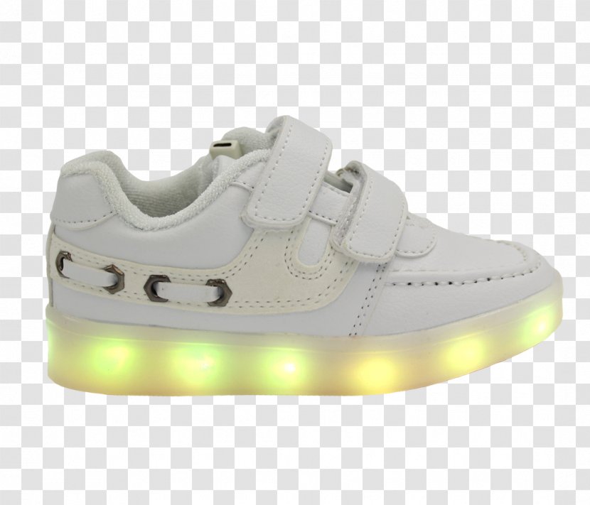 Sneakers Skate Shoe Hook And Loop Fastener Converse - White - Child Transparent PNG