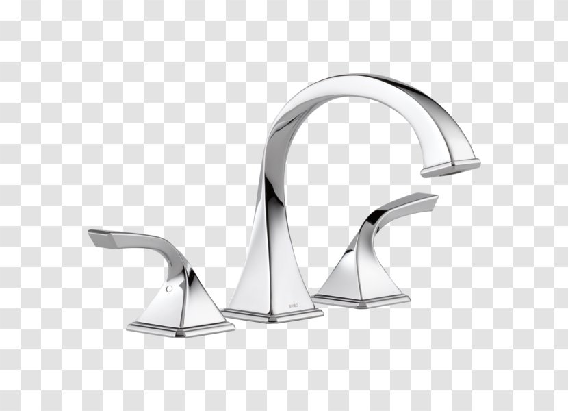Faucet Handles & Controls Baths Sink Metal Chrome Plating - Plumbing Fixture - Roman Transparent PNG