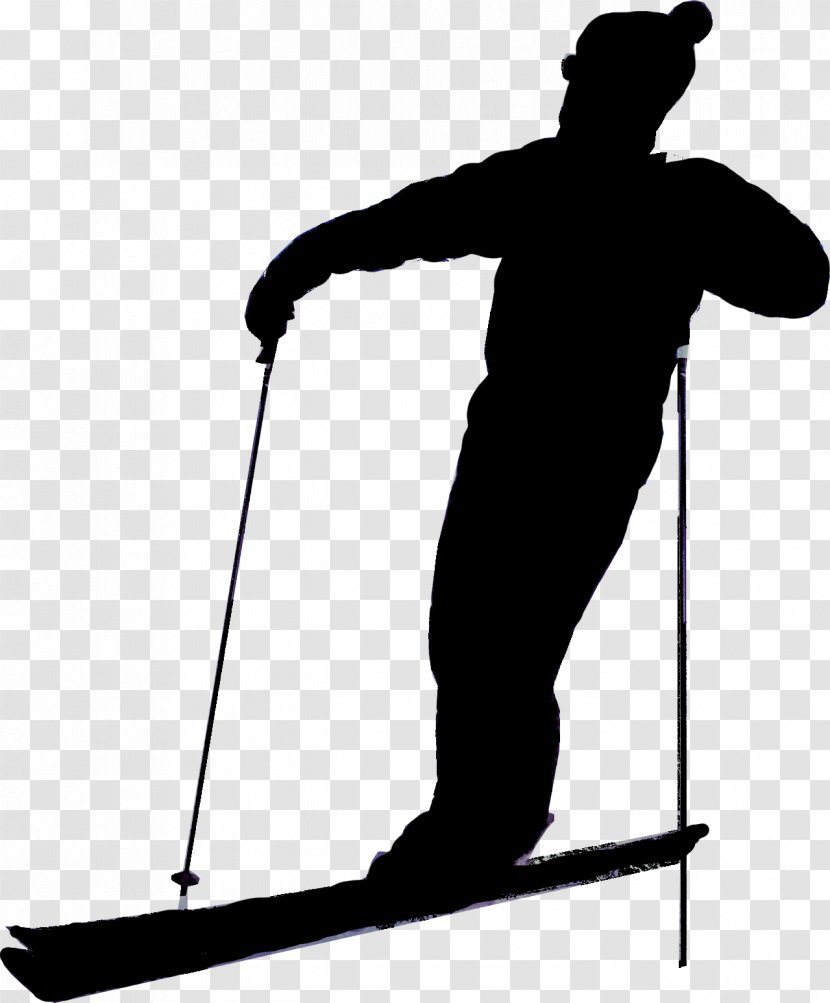 Ski Poles Line Angle Clip Art Recreation - Think Snow Skiing Transparent PNG