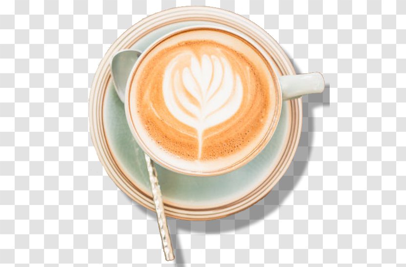 Cafe Coffee Flat White Latte Cappuccino - Mocaccino Transparent PNG