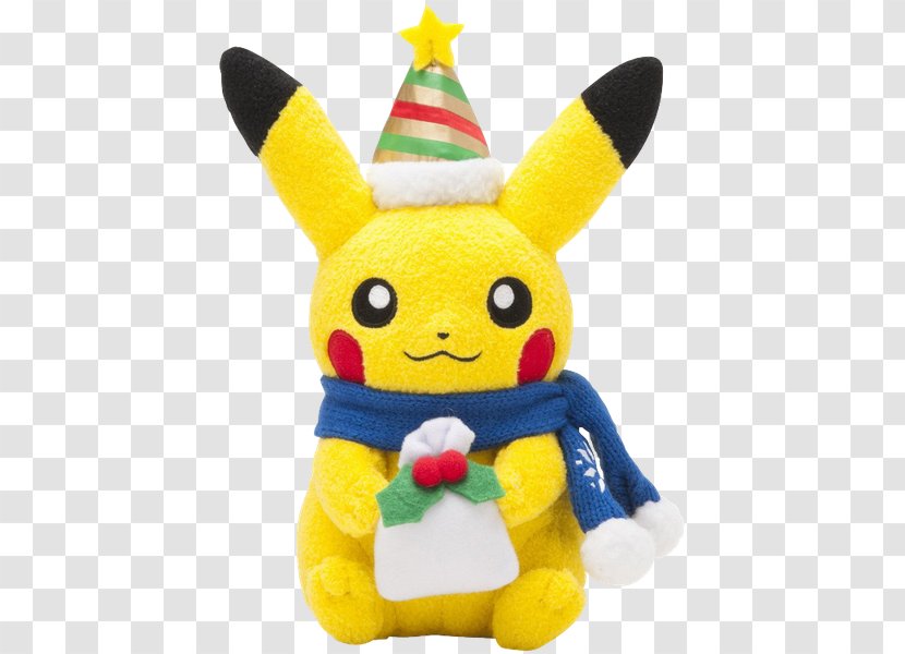 Plush Pikachu Pokémon GO Stuffed Animals & Cuddly Toys - Material Transparent PNG
