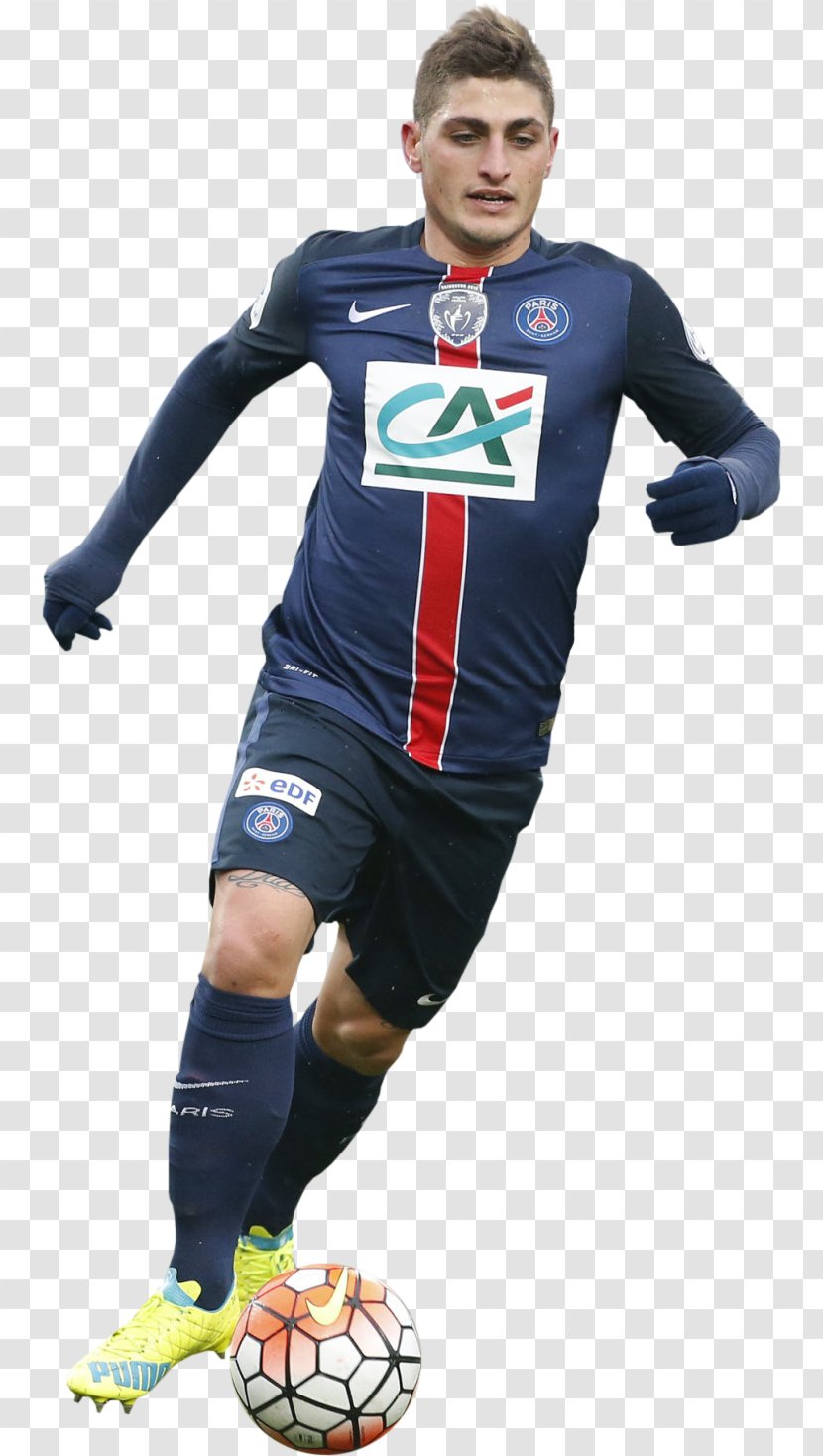 Marco Verratti Paris Saint-Germain F.C. Soccer Player Football - Thomas Meunier Transparent PNG