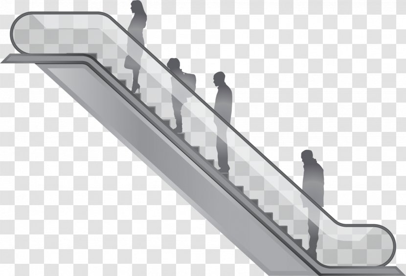 Centralu2013Mid-Levels Escalator And Walkway System Ladder Stairs - Centralu2013midlevels - Gray Transparent PNG