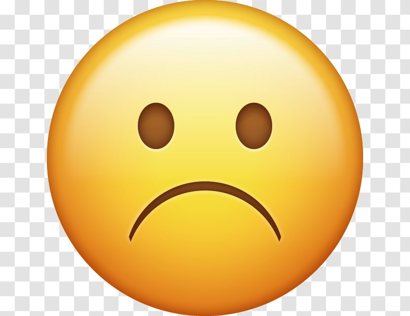 IPhone Emoji Sadness Smiley Emoticon - Face Transparent PNG