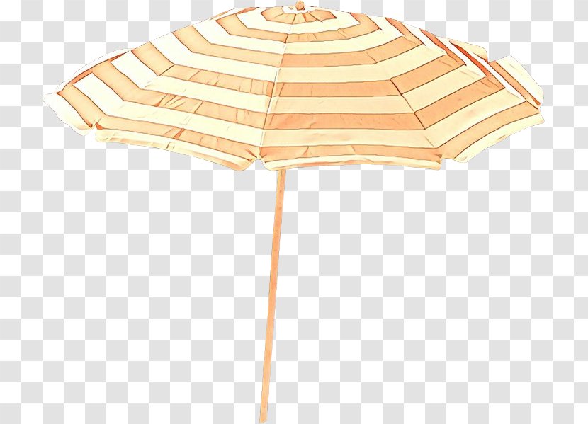 Umbrella Cartoon - Wood - Shade Beige Transparent PNG
