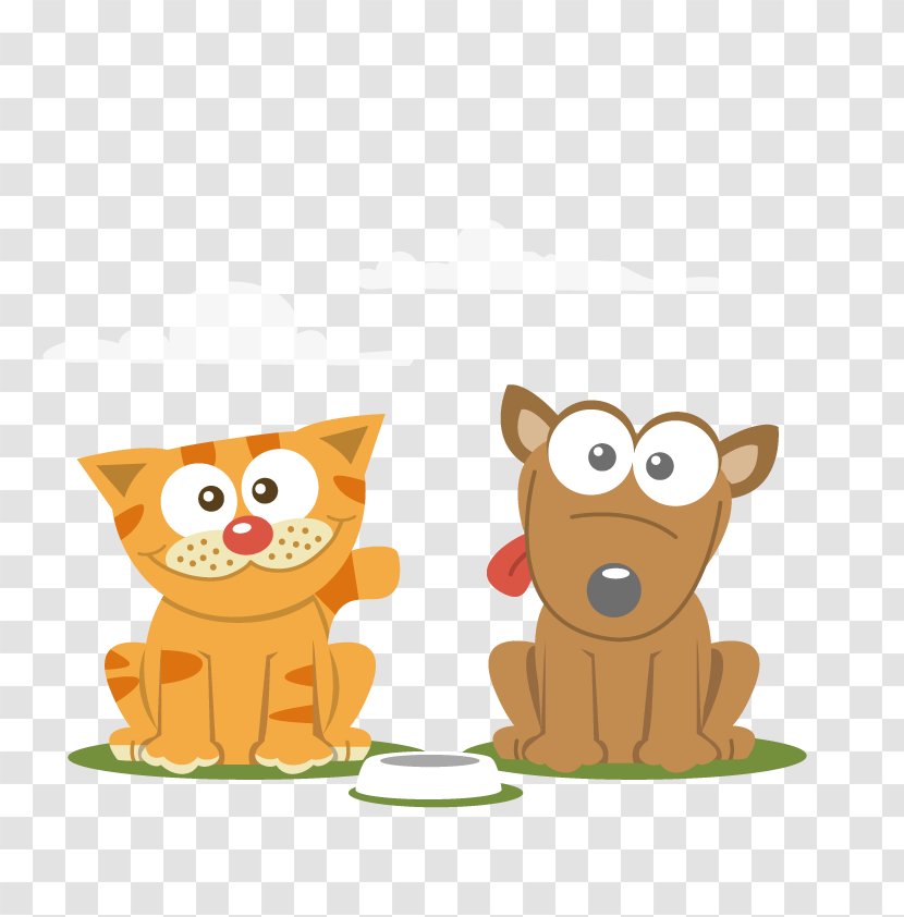 Cat Dog Cartoon Pet - Cats Dogs - Vector And Transparent PNG