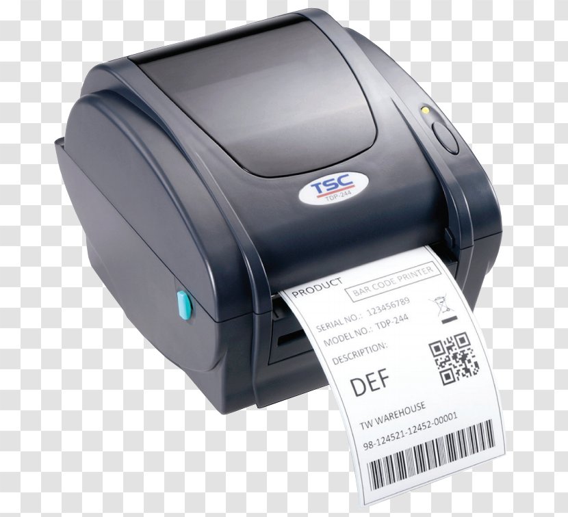 Label Printer Barcode Thermal Printing - Hardware Transparent PNG