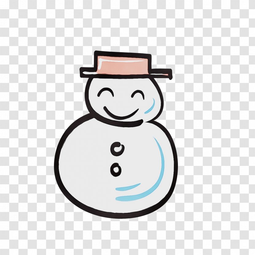 Snowman - Emoticon - Smile Transparent PNG