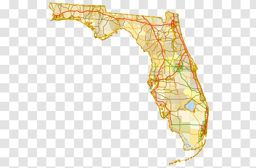 Sarasota Gateway Toll Road Highway Map - Florida - Beltway Transparent PNG