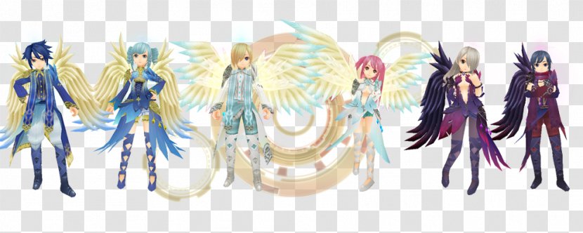 Toram Online Avatar Character Angel Alt Attribute - Silhouette Transparent PNG